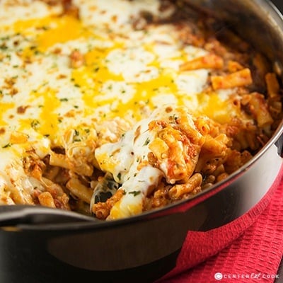 Skillet baked ziti 2