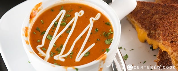 Tomato basil soup