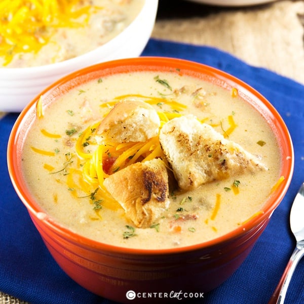 Cheeseburger soup fb