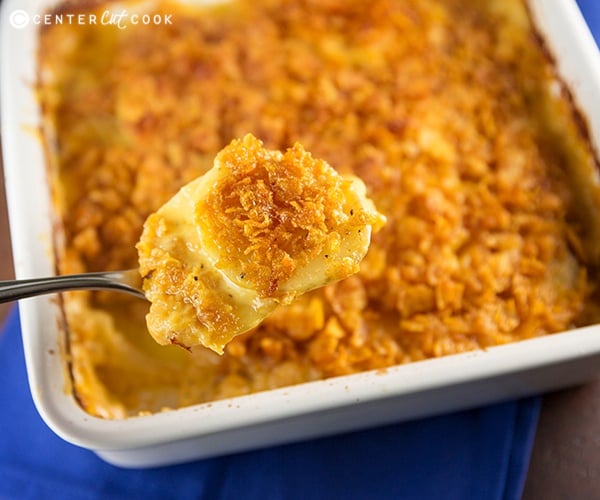 Cheesy scalloped potatoes gratin 3