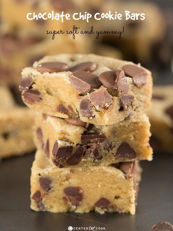 Chocolate chip cookie bars 6