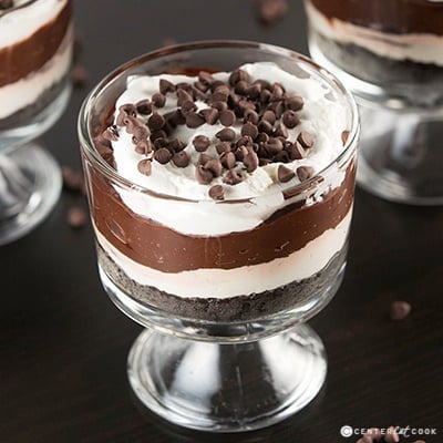 Chocolate lasagna parfait 2