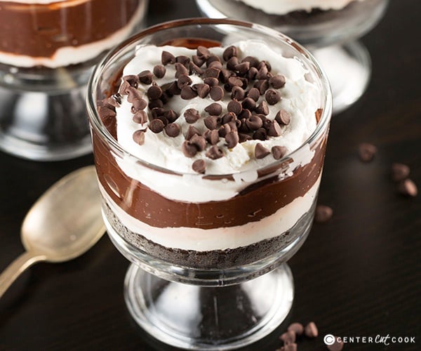 Chocolate lasagna parfait 4