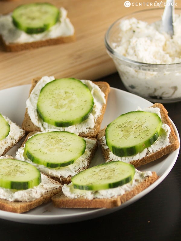 Cucumber sandwiches 4