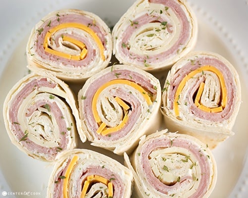 Ham and cheese pinwheels 3