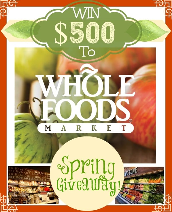 Whole foods giveaway