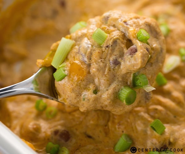 Cheesy bean dip 5