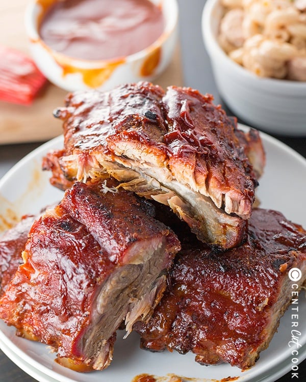 Grilled bbq ribs 6