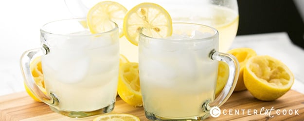 Homemade lemonade