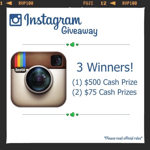 Instagram giveaway fb