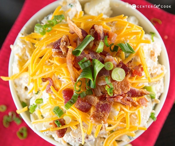 Loaded baked potato salad 6