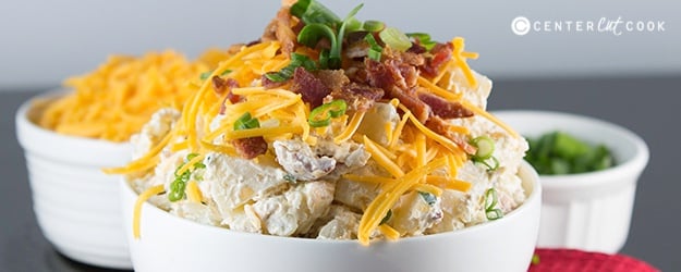 Loaded baked potato salad