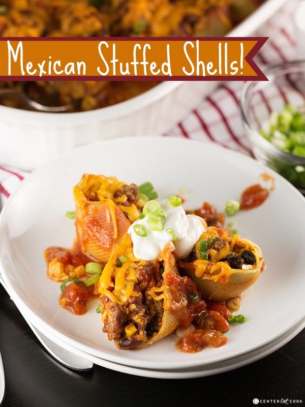 Mexican stuffed shells 16