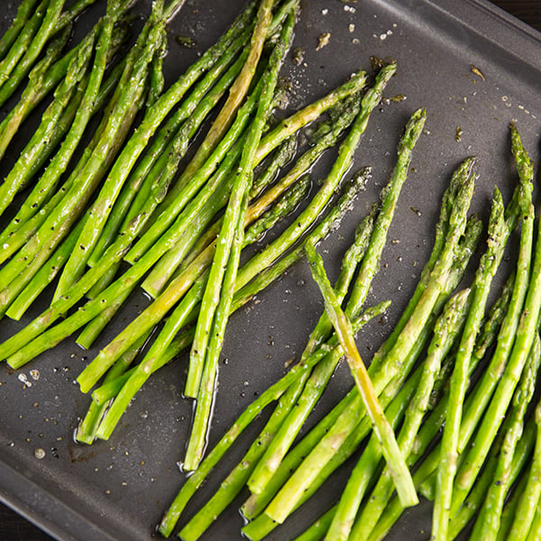 Roasted asparagus fb