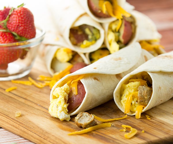 Breakfast burritos 3