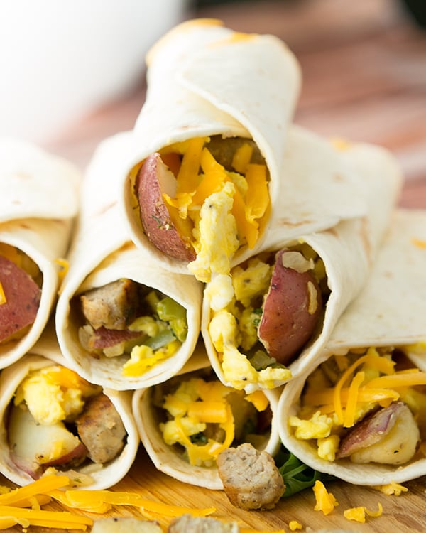 Breakfast burritos 4