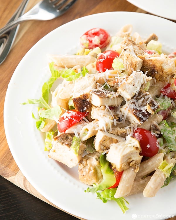 Ceasar pasta salad 3