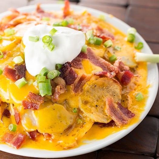 Loaded potato nachos 2