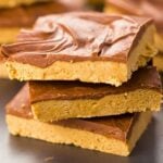 no-bake lunch lady peanut butter bars recipe