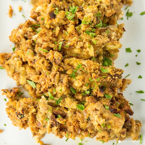 Slow cooker cheesy chicken and stuffing 5