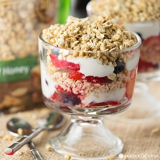 Fruit yogurt granola parfait 2