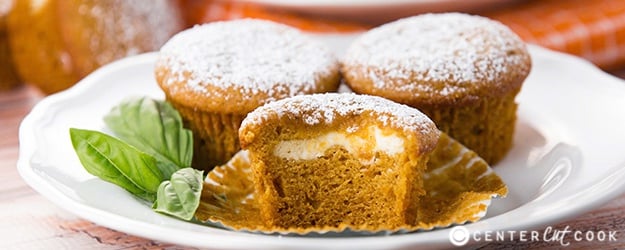 Pumpkin cream cheese muffins