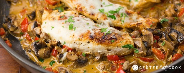 Cheesy italian chicken