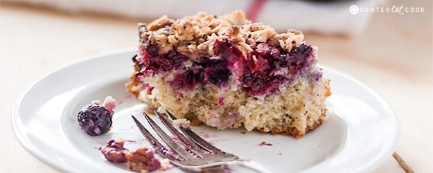 Berry crumble cake 1