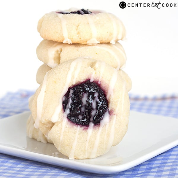 blueberry lemon thumbprint cookies 4