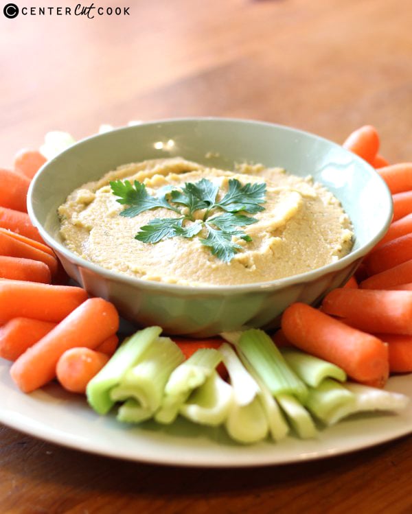 homemade hummus 2