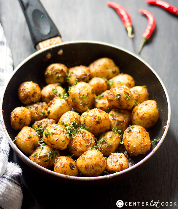 cumin crusted baby potatoes 2