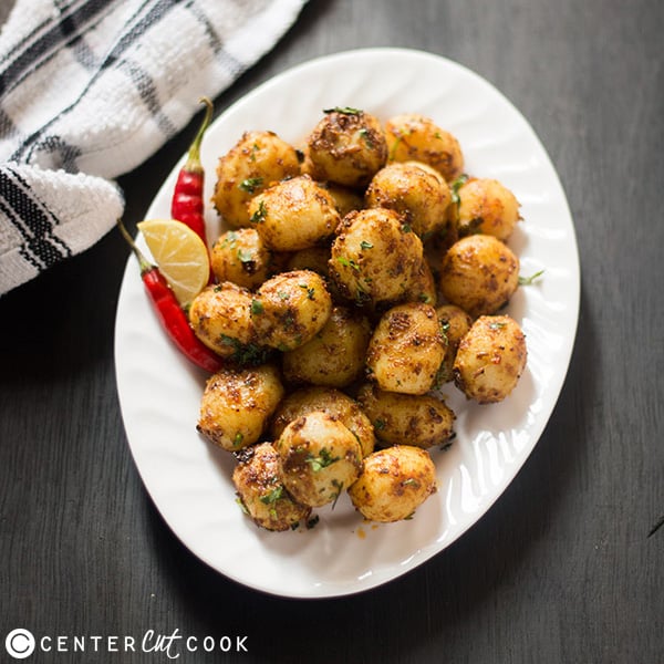 cumin crusted baby potatoes 3