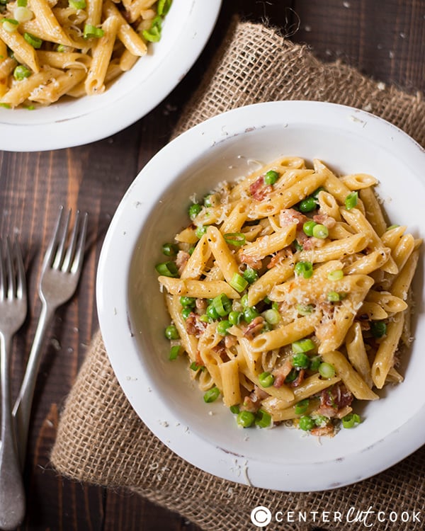 easy pasta carbonara 2