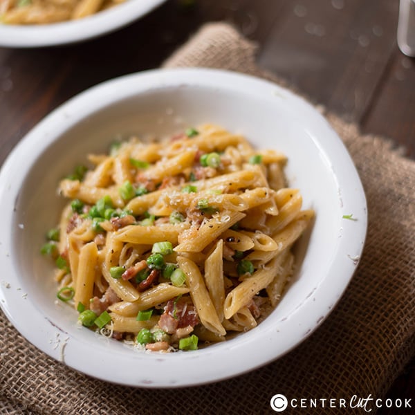 easy pasta carbonara 5