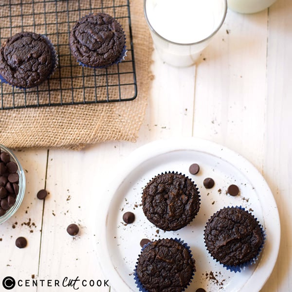 gluten free double chocolate muffins 4