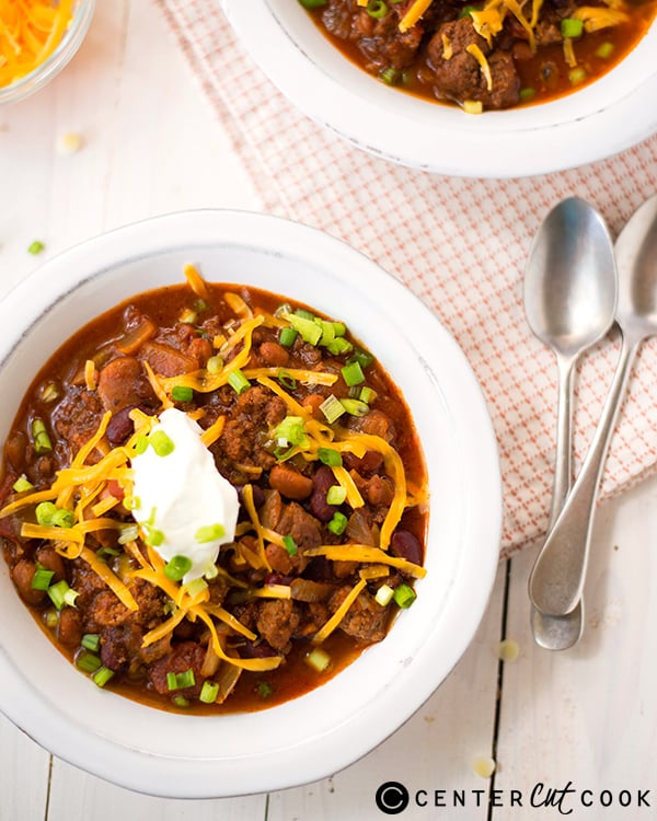 slow cooker chili with beans 2