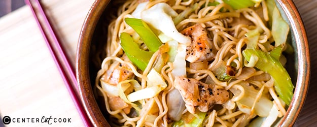 25 minute chicken chow mein 1