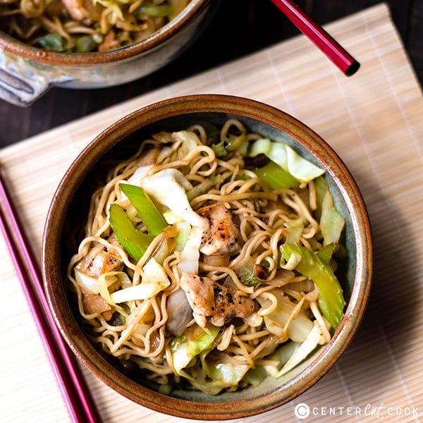 25 minute chicken chow mein 4