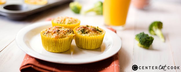 broccoli quinoa egg muffins 1