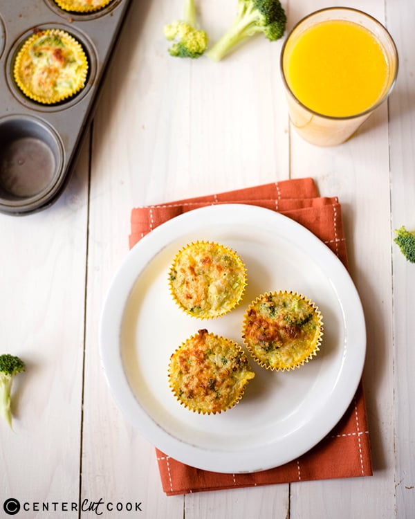 broccoli quinoa egg muffins 3