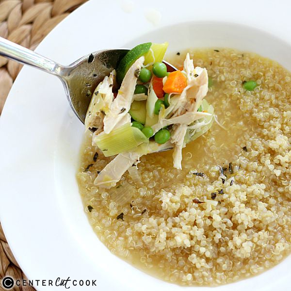 chiken quinoa soup 2