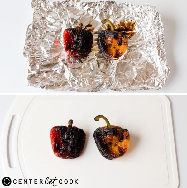 how to roast bell peppers 3