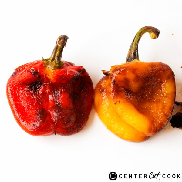 how to roast bell peppers 7