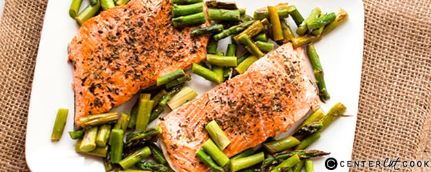 one pan herb roasted salmon 1