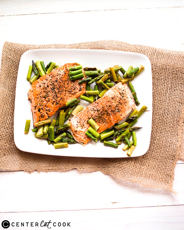 one pan herb roasted salmon 2