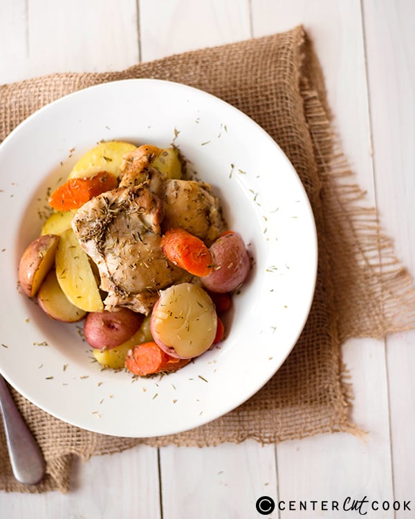 one pan roasted rosemary chicken 3