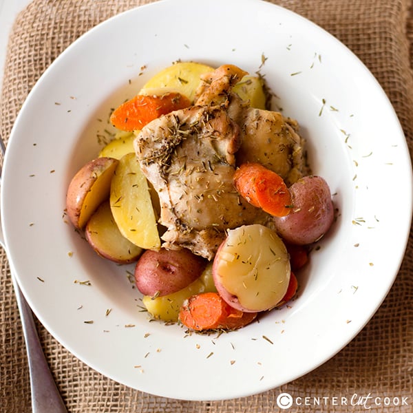 one pan roasted rosemary chicken 4