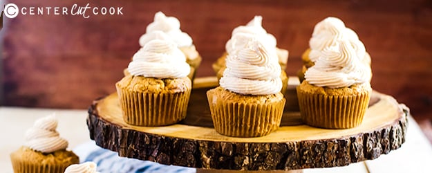 Pumpkin Spice Cupcakes with Cinnamon Frosting