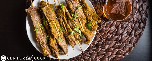 Thai Beef Skewers - I Wash You Dry