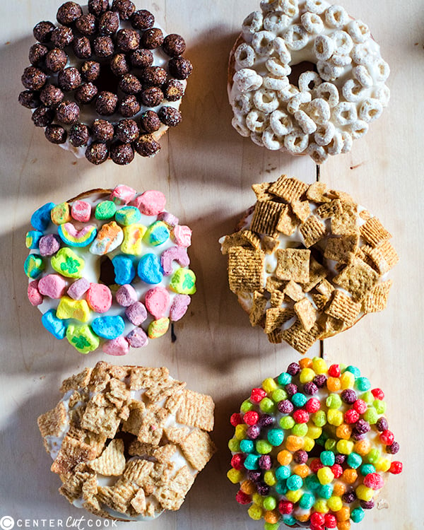 baked cereal milk donuts 2